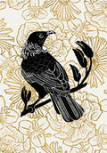 Sample – Tui Bird Series - Mackenzie Country - Custom Sized Wallpaper Mural (per m2)
