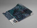 Sample – Verdant Grove - Midnight Blue - Custom Sized Wallpaper Mural (per m2)
