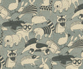 Sample – Wobble Zoo - Custom Sized Wallpaper Mural (per m2)