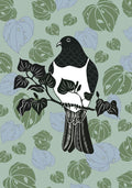 Sample – Wood Pigeon - Custom Sized Wallpaper Mural (per m2)