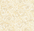 Versace Satin Wallpaper - Cream/Soft Gold