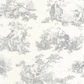 Scène d'été Wallpaper - Gris Perle