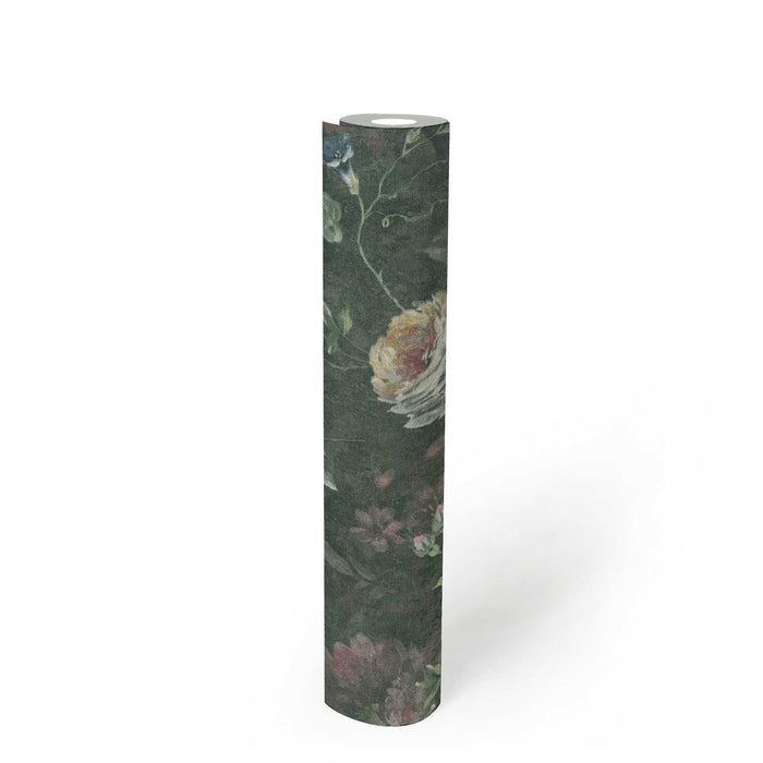 Secret Garden - Floral Wallpaper - Green