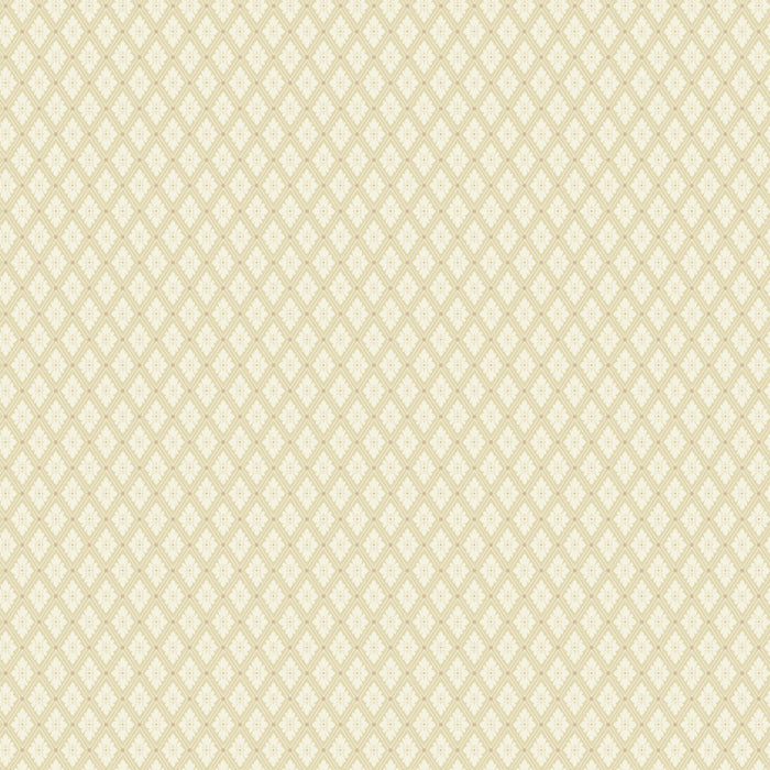 Selma Diamond Wallpaper – Vanilla