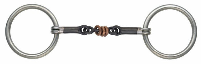 Shires Sweet Iron Copper Roller Snaffle 5"
