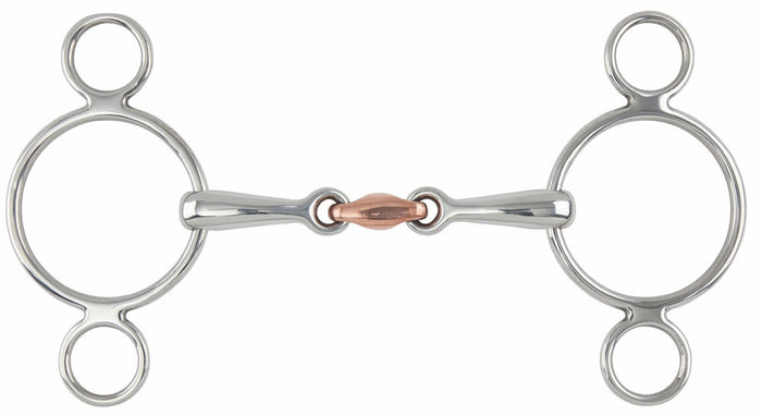 Shires Two Ring Lozenge Gag