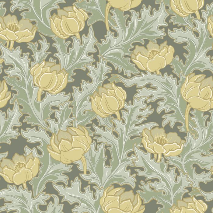 Sigrid Wallpaper - Yellow
