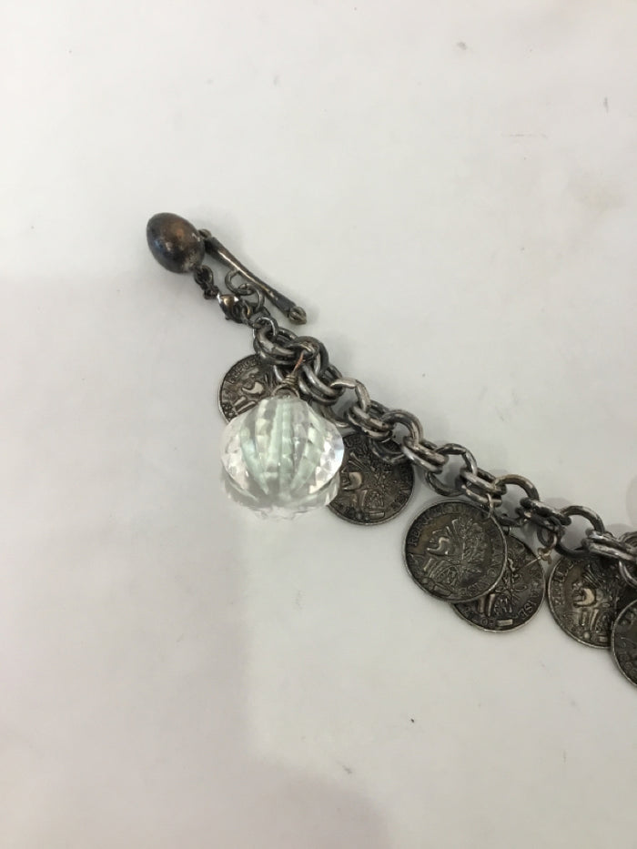 Silver Charms Bracelet