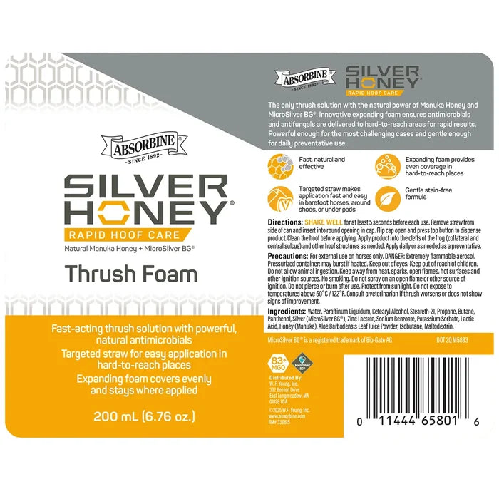 Silver Honey Thrush Foam
