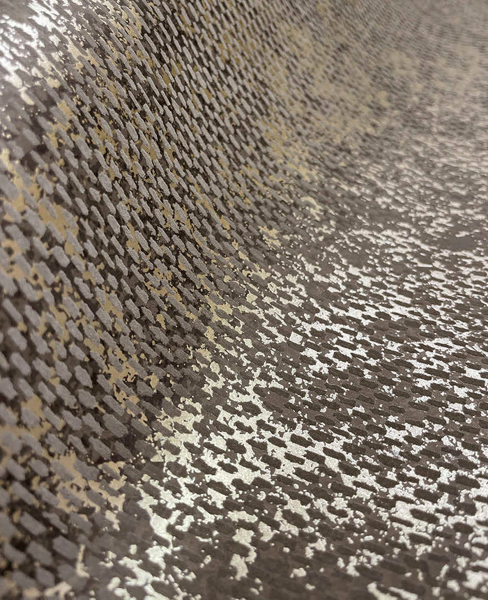 Sinamay Noir Gold wallpaper