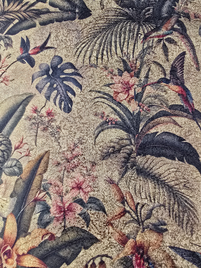 Singapura Custom Printed Wide Wallpaper - Silver