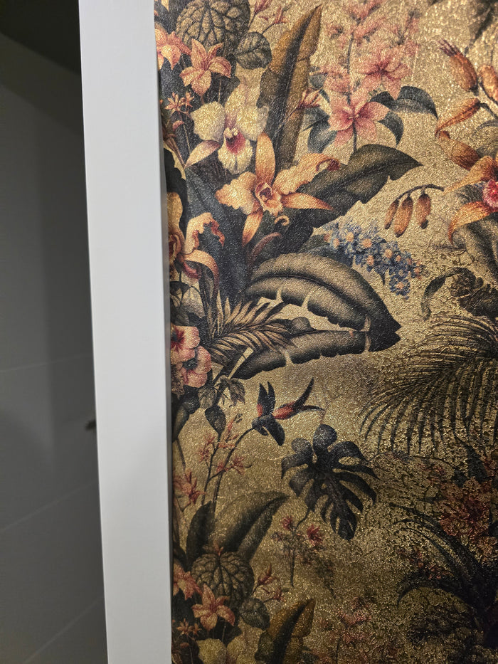 Singapura Custom Printed Wide Wallpaper - Silver