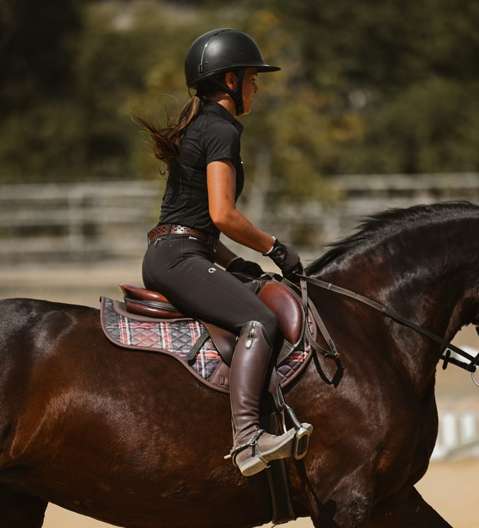 Sixteen Cypress X ThinLine Close Contact Pad – Field Plaid - Equiluxe Tack