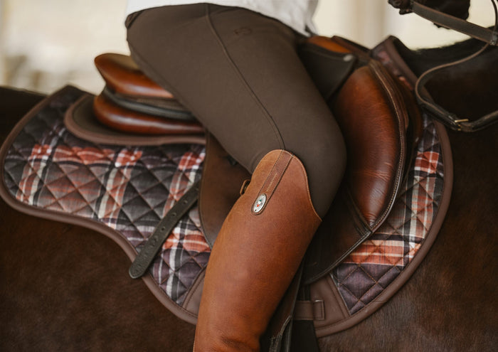 Sixteen Cypress X ThinLine Close Contact Pad – Field Plaid - Equiluxe Tack