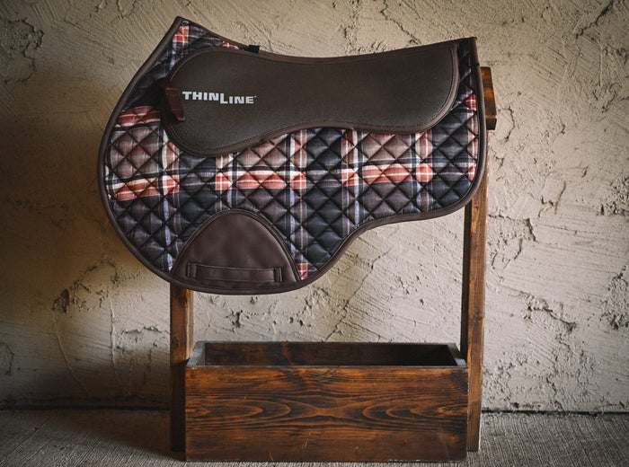 Sixteen Cypress X ThinLine Close Contact Pad – Field Plaid - Equiluxe Tack
