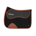 Sixteen Cypress X ThinLine Jumper Pad – Black & Cognac - Equiluxe Tack