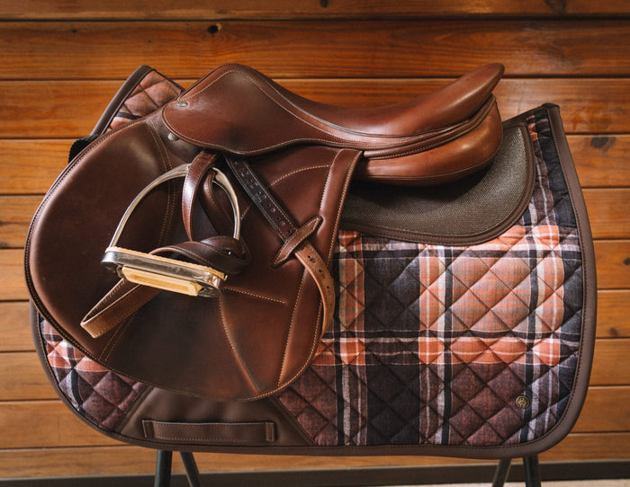 Sixteen Cypress X ThinLine Jumper Pad – Field Plaid - Equiluxe Tack