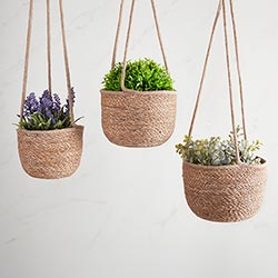 Small Round Planter Basket