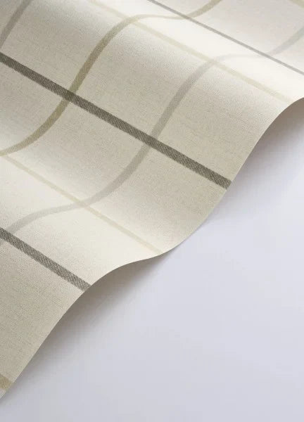 Smooth Grid Wallpaper - Grege