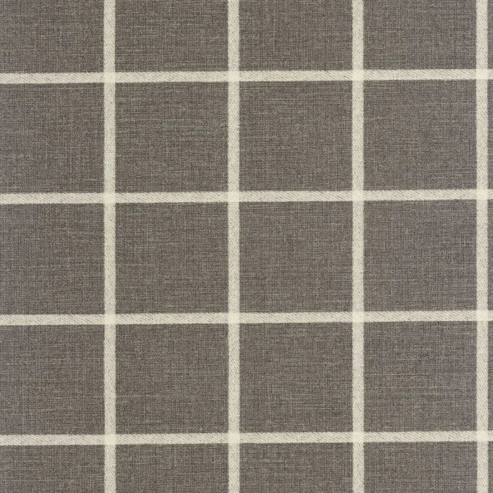Smooth Grid Wallpaper - Noir Fusain