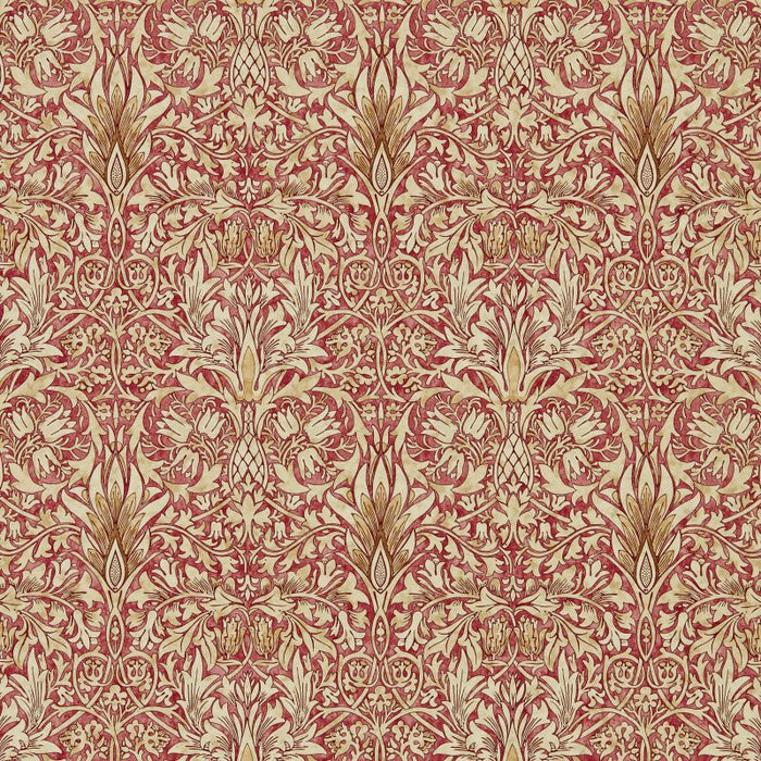 Snakeshead Wallpaper - Morris - Madder/Gold
