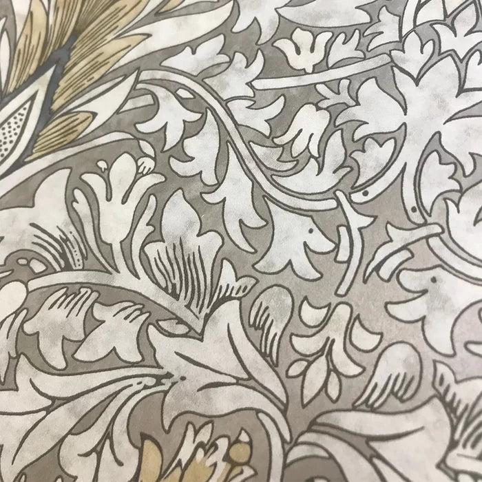 Snakeshead Wallpaper - Morris - Stone/Cream