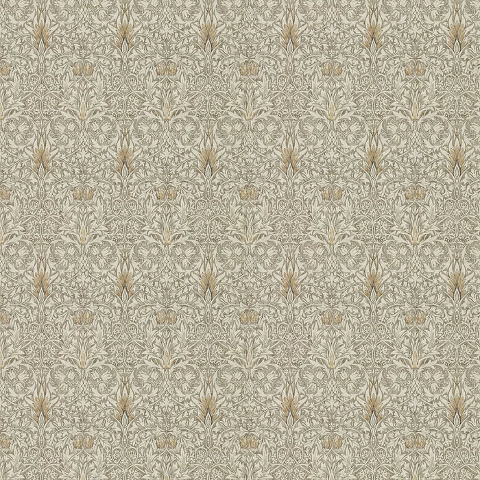 Snakeshead Wallpaper - Morris - Stone/Cream