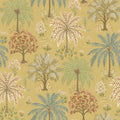 Solana – Tropical Palm Wallpaper – Ochre