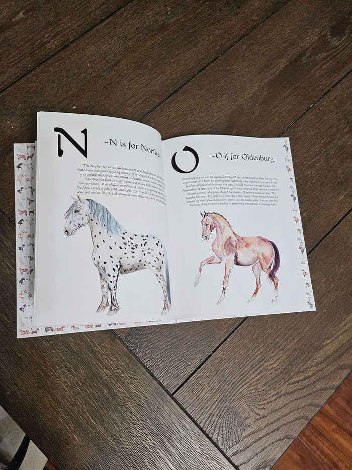 Sona Equestrian - ABC Horse Breeds Book