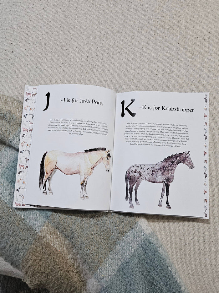 Sona Equestrian - ABC Horse Breeds Book