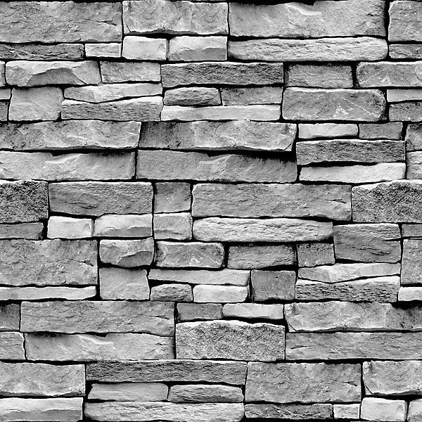 Stone Works Smooth Wallpaper - Light