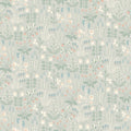 Strawberry Fields Wallpaper - Grey/Green
