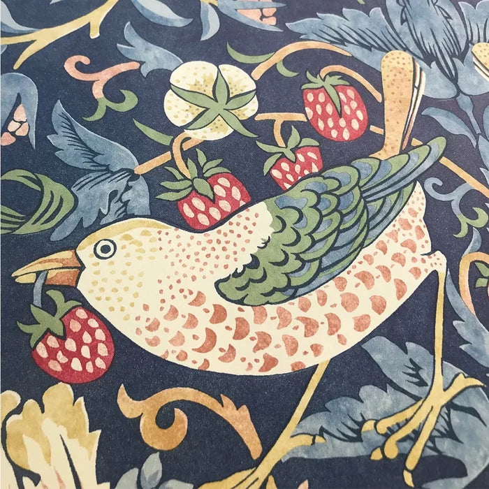 Strawberry Thief Wallpaper - Blue