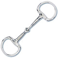 Stubben Stainless Steel Single Jointed Eggbutt Bit