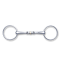 Stubben SteelTec Soft-Roll Loose Ring Snaffle Bit