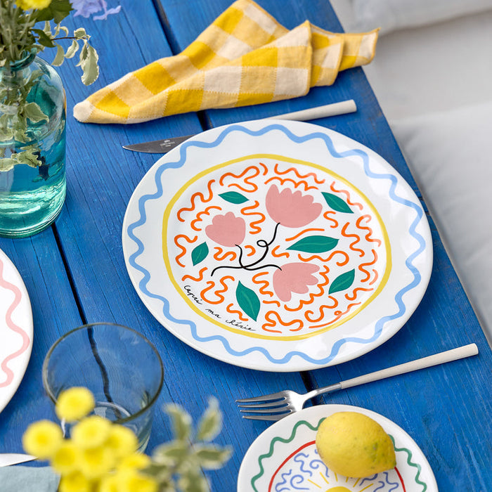 Summer Bliss Dinner Plate - Comporta