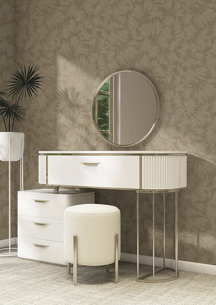 Suzani Wallpaper - Beige