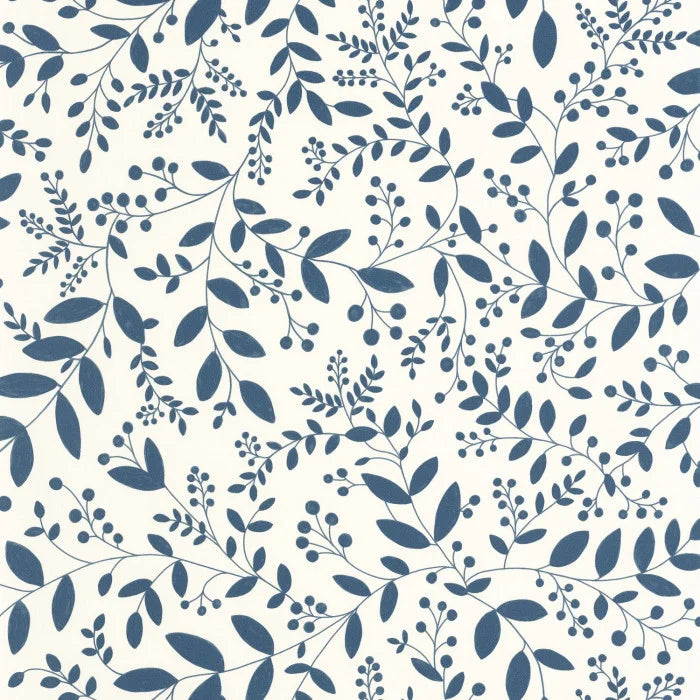 Sympathy Wallpaper - Bleu indigo