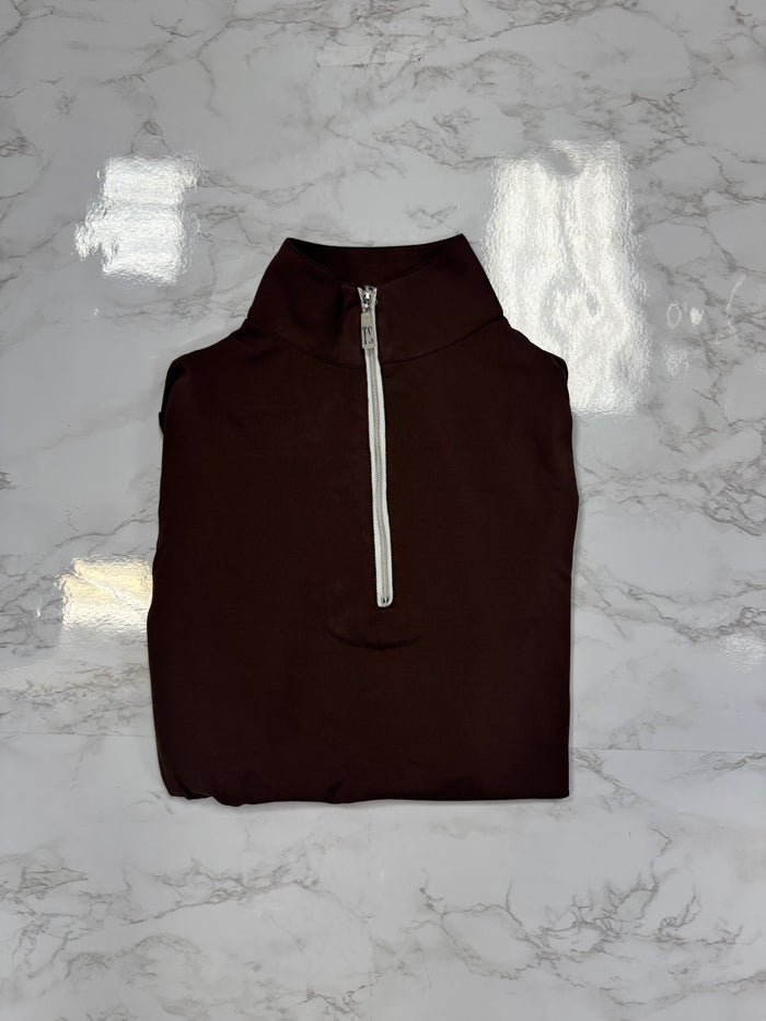 Tailored Sportsman Long Sleeve Ice Fil Zip Top