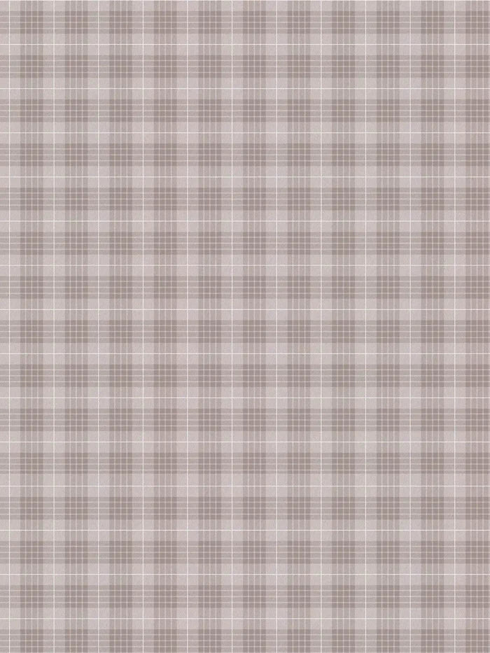 Tartan The Wallpaper - Light Grey