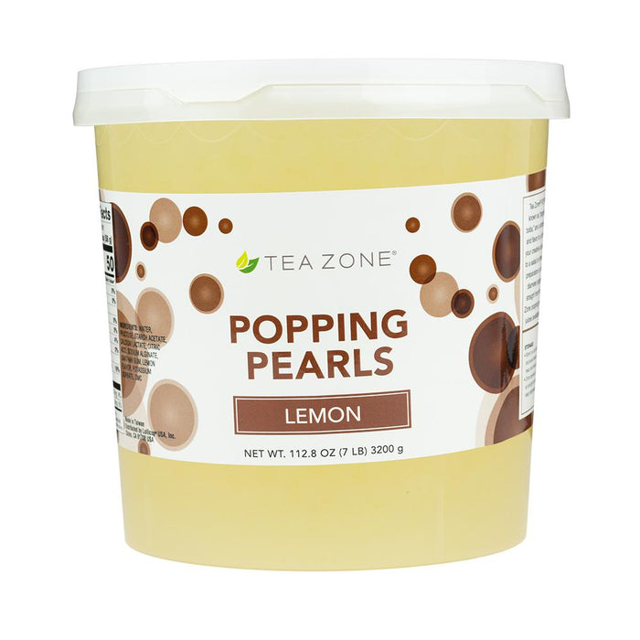 TEA ZONE LEMON POPPING PEARLS (7 LBS)-Popping Pearls-Restaurant Supply Drop-Restaurant Supply Drop