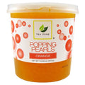 Tea Zone Orange Popping Pearls (7 lbs)-Popping Pearls-Tea Zone-Restaurant Supply Drop