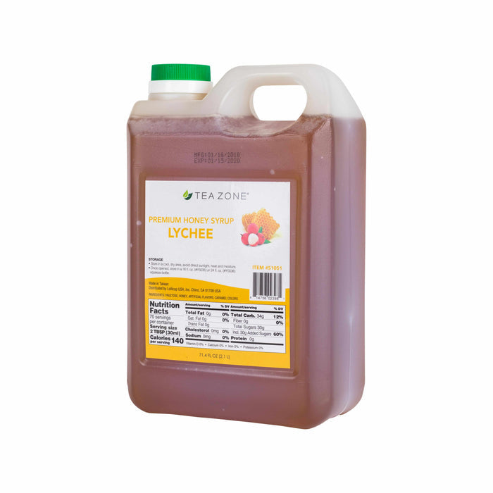 TEA ZONE PREMIUM LYCHEE HONEY (71.4 FL. OZ.) S1051-Syrups-Restaurant Supply Drop-Restaurant Supply Drop