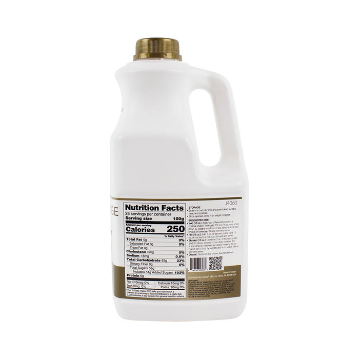 Tea Zone Sweet Orange Puree Bottle - 64 oz-Syrups-Tea Zone-Restaurant Supply Drop