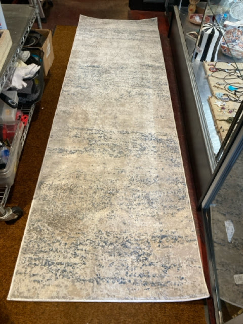 Terra Runner Polypropelyne Gray/Tan Rug