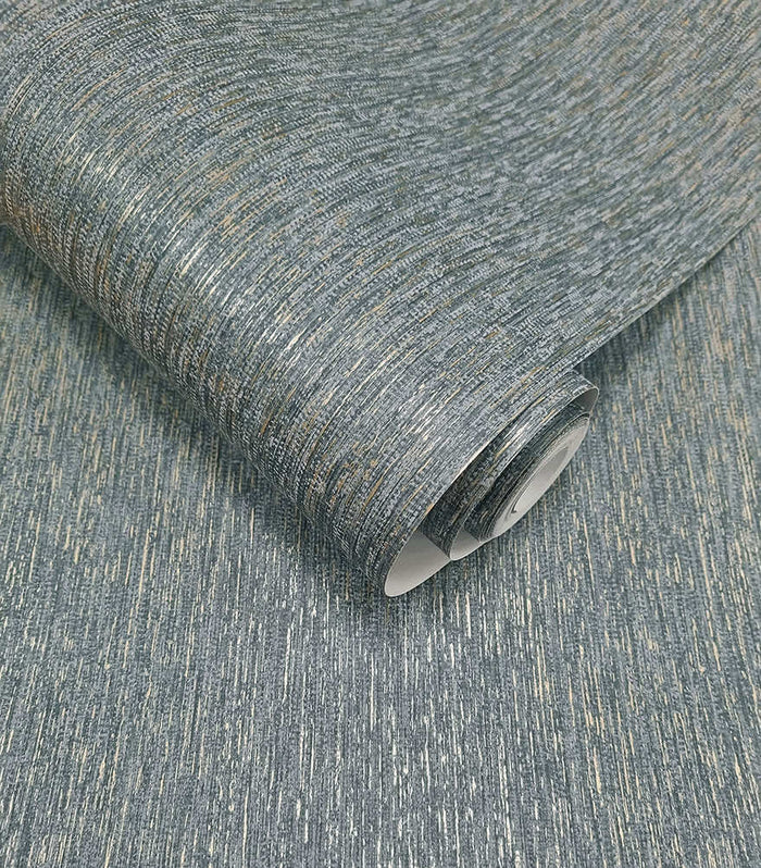 Textura Metallic Wallpaper - Blue
