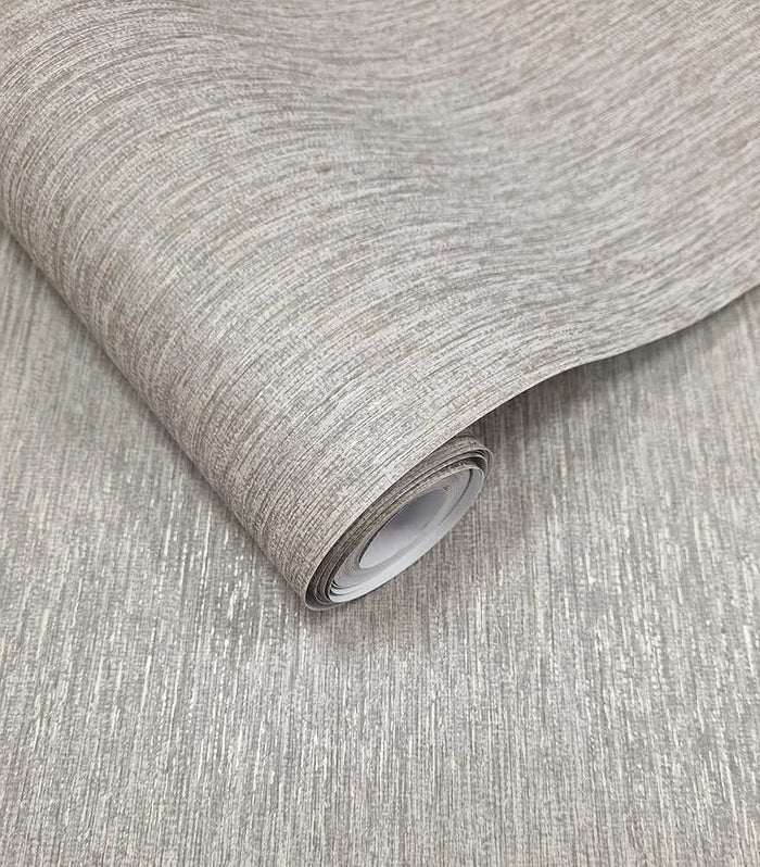 Textura Metallic Wallpaper - Grey