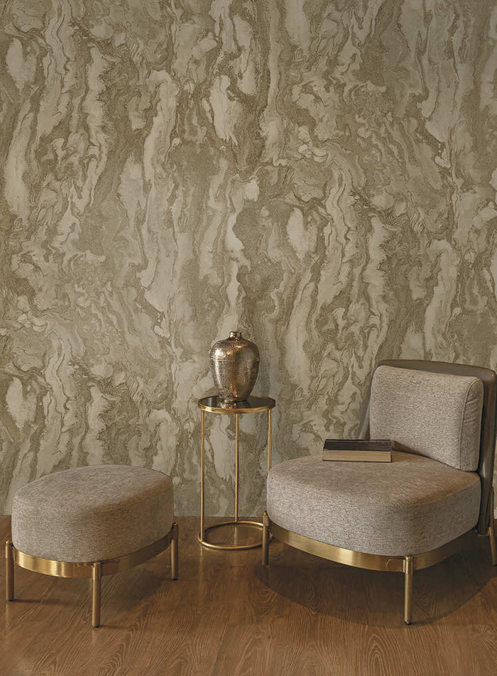 Thassos Wallpaper - Beige