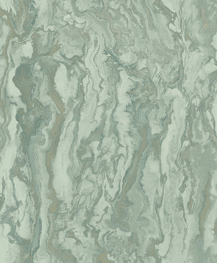 Thassos Wallpaper - Duck Egg