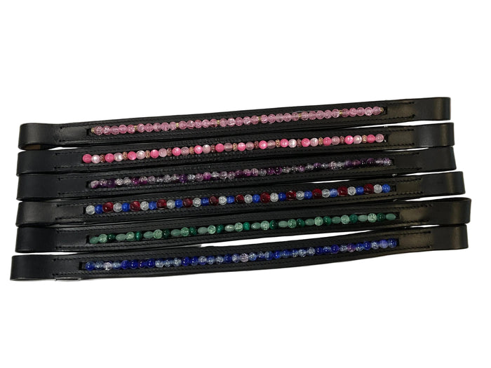 The Beaded Crown Beaded Browbands